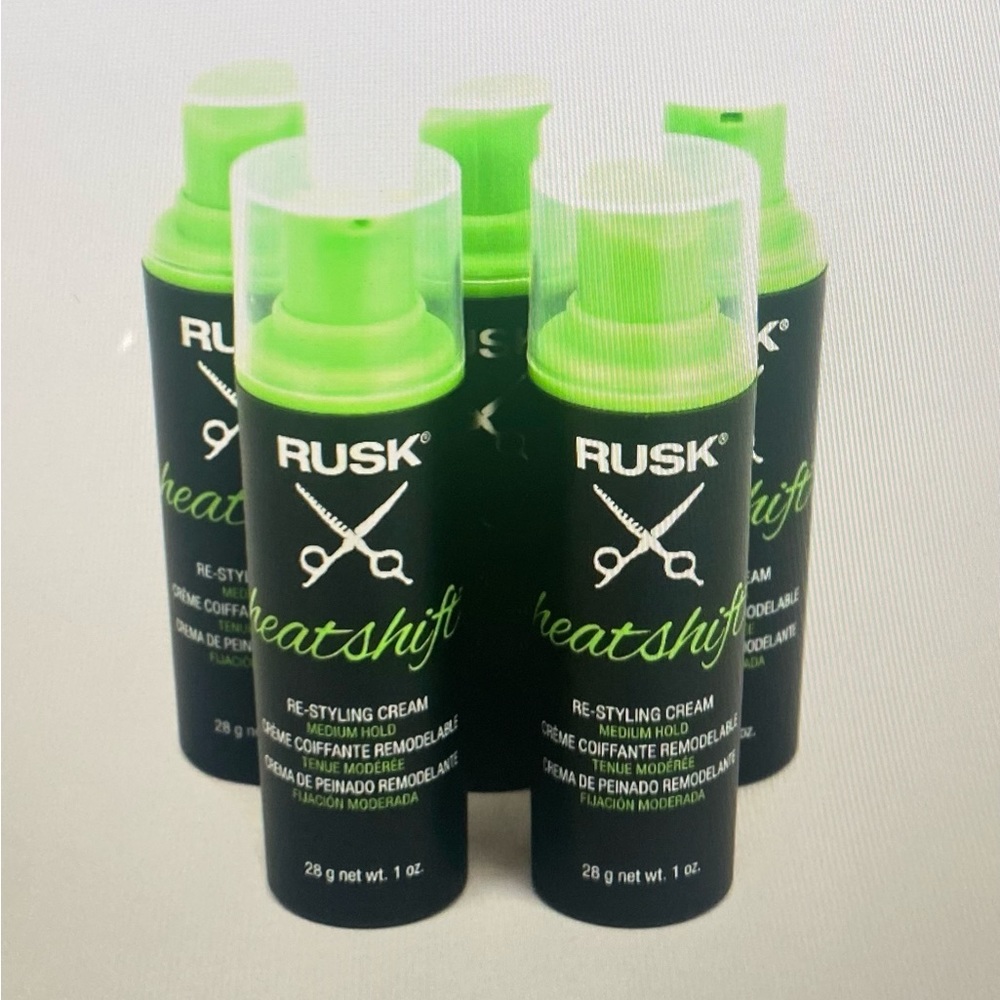 Rusk heatshift re-styling cream medium hold lot of 3 - 3.4 Oz size make offer.